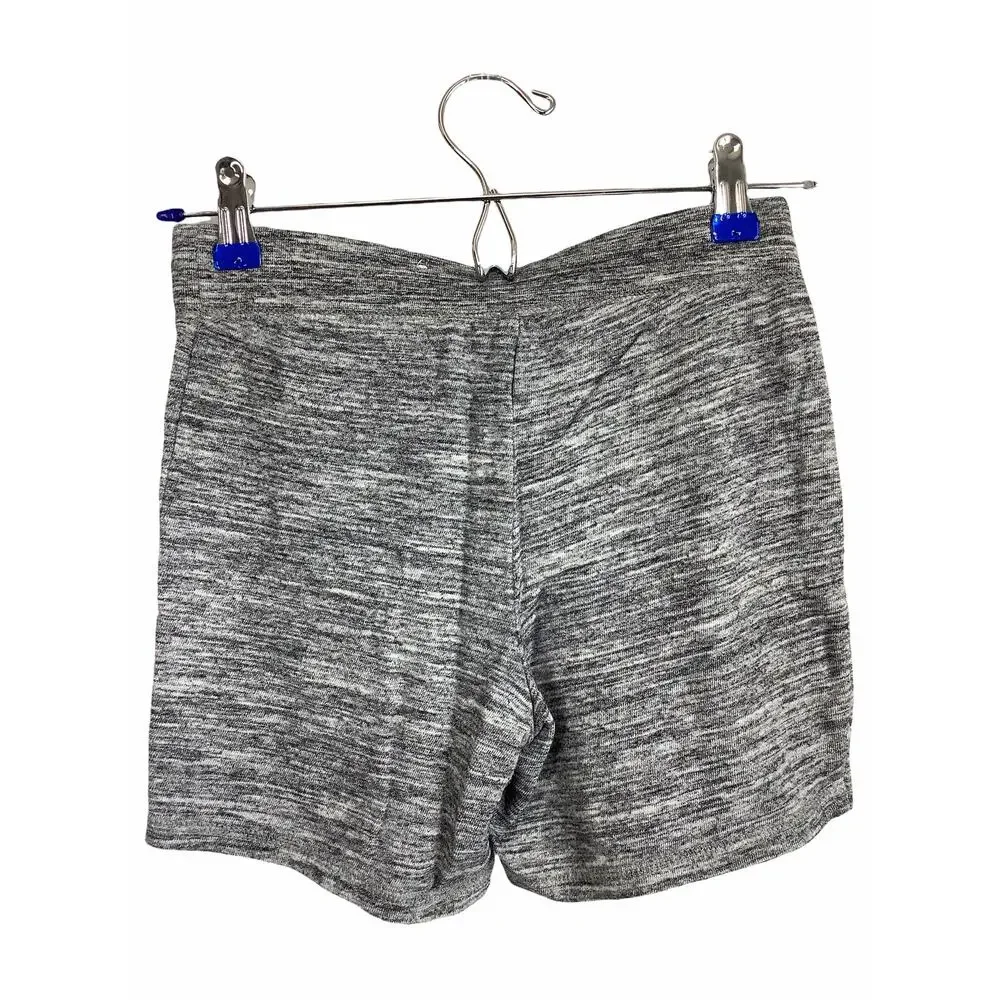 Justice Active Heathered Gray Athletic Sweat Shorts Kid's Youth Size 10